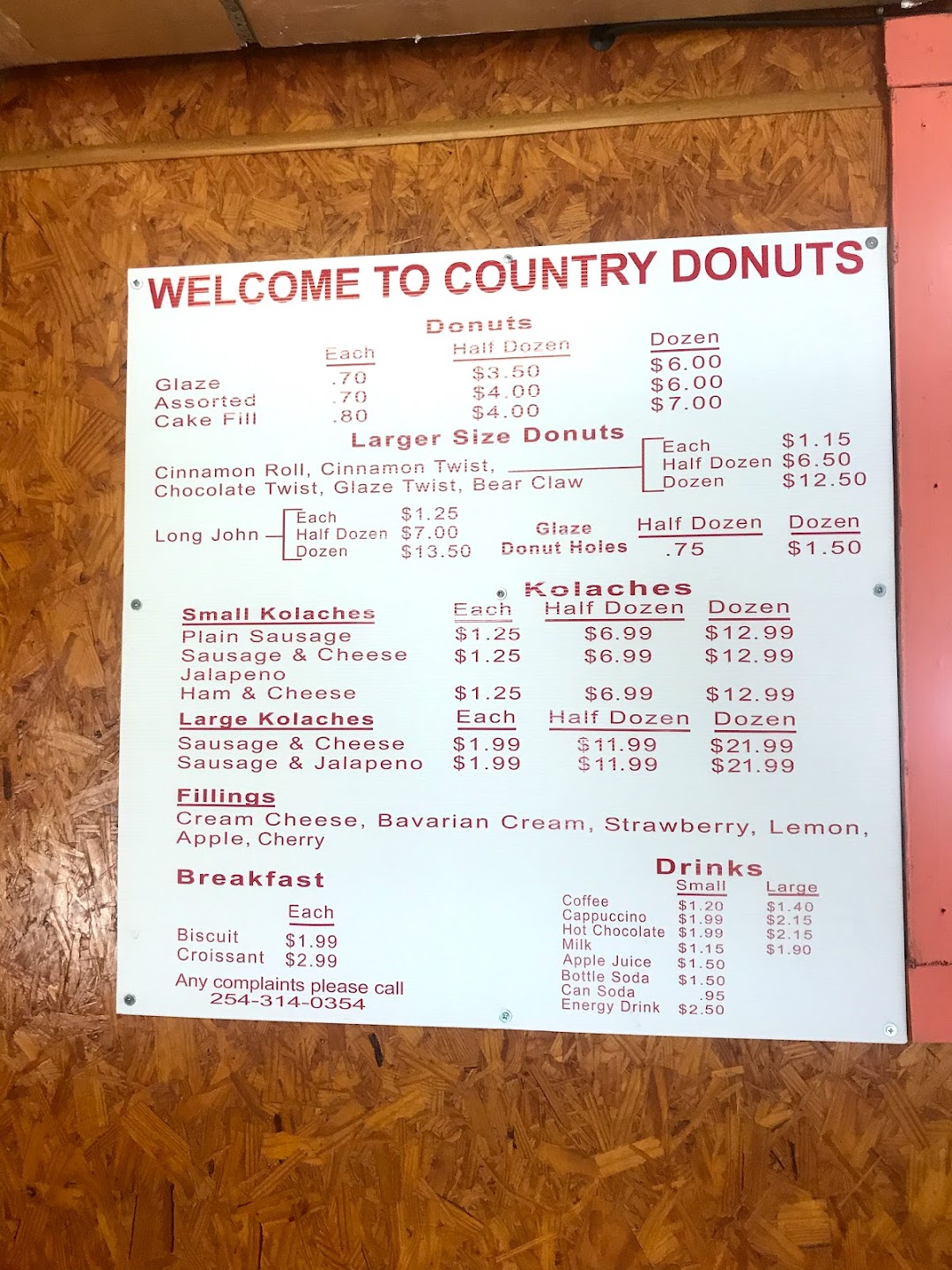 Country Donuts & Kolaches