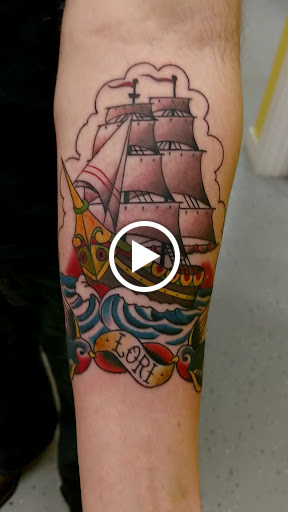 Explore tattoo ideas on thigh, creative tattoo ideas in Marietta, available at Monkeys Uncle Tattoo