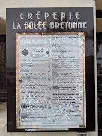 La crêperie de sainte maxime Depuis 1970 Ouvert toute l'année à Sainte-Maxime menu