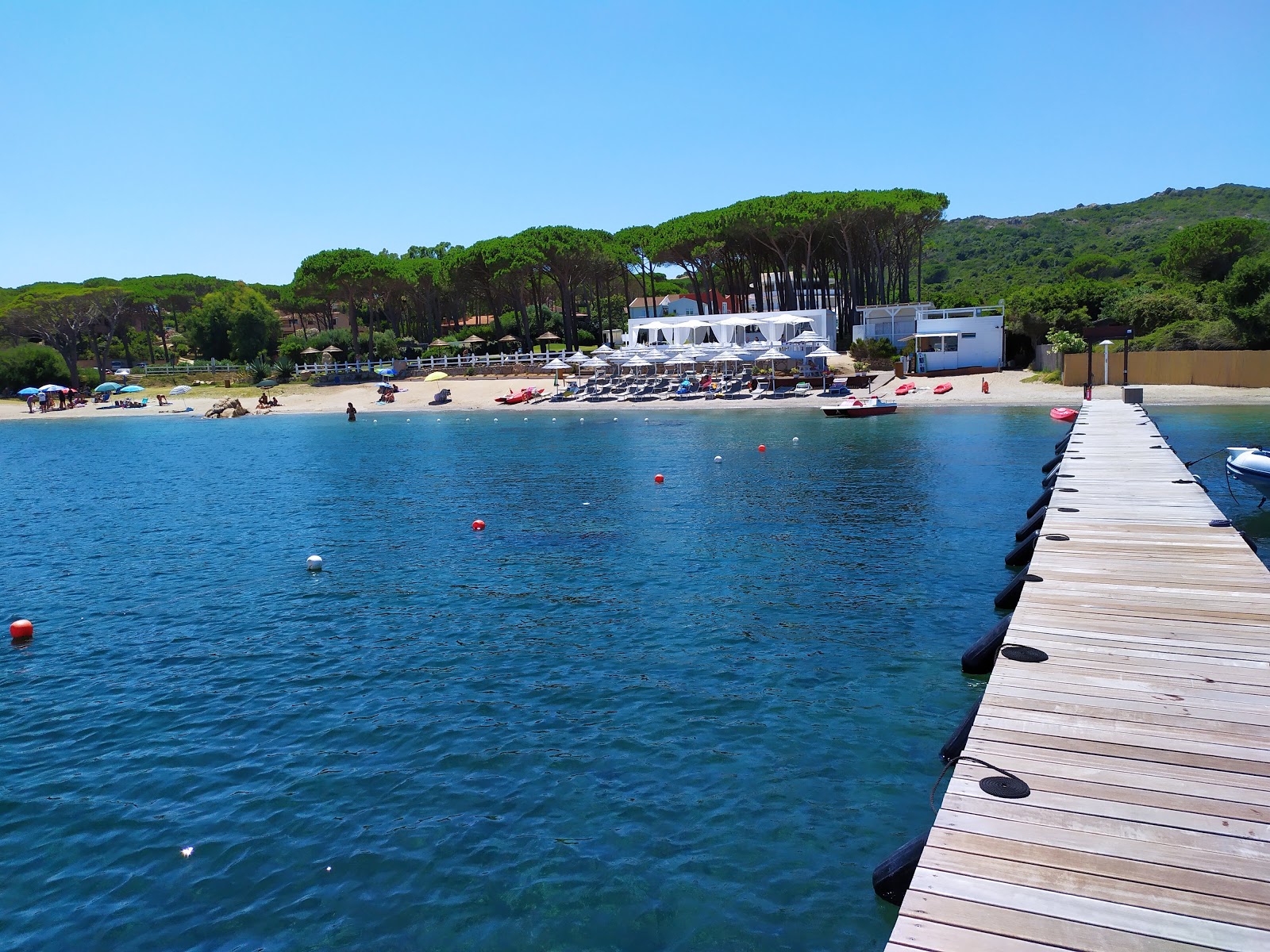 Foto di Spiaggia Conca Verde con una superficie del sabbia beige