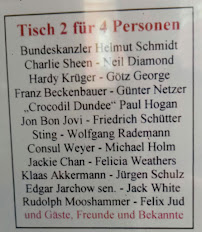 Old Commercial Room à Hamburg menu