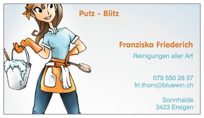 Putz-Blitz Franziska Thomann