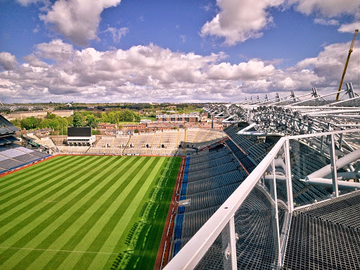 Public football fields in Dublin