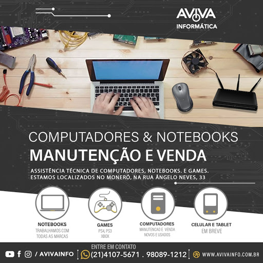 Logo da empresa - Aviva Informática