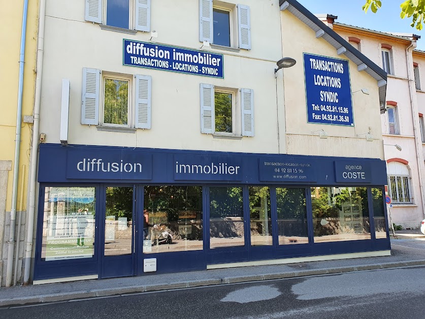 Diffusion Immobilier à Barcelonnette (Alpes-de-Haute-Provence 04)