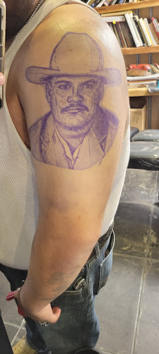 Explore small metal tattoo ideas, creative tattoo ideas in Los Angeles, available at Reservoir Tattoo Studio