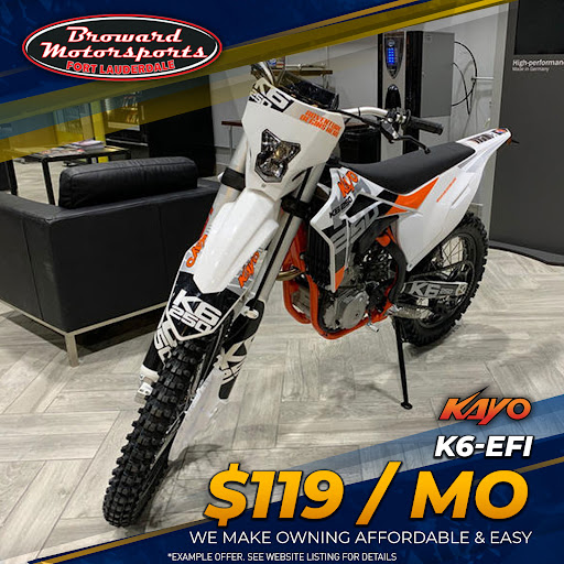 Motorcycle Dealer «Broward Motorsports of Ft. Lauderdale», reviews and photos, 1090 W Sunrise Blvd, Fort Lauderdale, FL 33409, USA