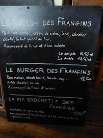 Restaurant Les frangins à Moëlan-sur-Mer (la carte)