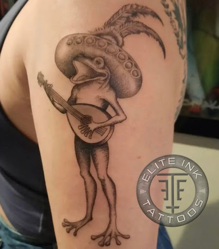 Explore book tattoo ideas, creative tattoo ideas in Myrtle Beach, available at Elite Ink Tattoos of Myrtle Beach