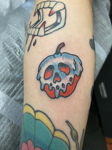 Explore train tattoo ideas, creative tattoo ideas in San Diego, available at Lifetime Tattoo