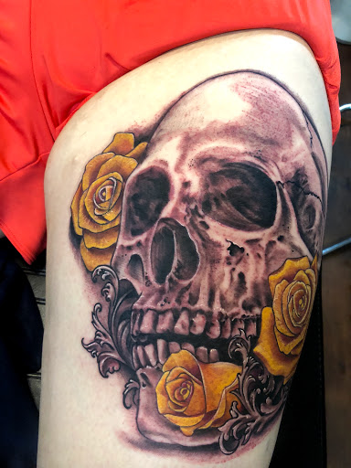 Explore aztec mayan tattoo ideas, creative tattoo ideas in Benton, available at Three KingsTattoos