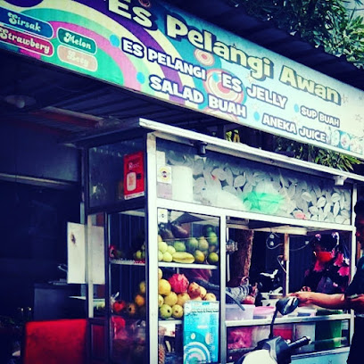 Kedai Es Pelangi dan sub buah