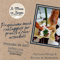 Il Mare in Tavola da Nonna Lina à Marina di Montenero menu