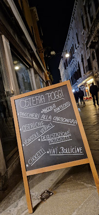 Osteria Poggi - Prosciutto e Bollicine à Venice menu