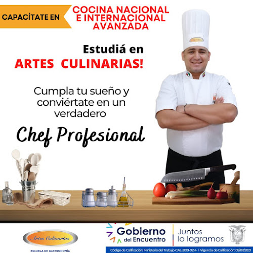 Comentarios y opiniones de ESCUELA DE GASTRONOMIA ARTES CULINARIAS. Escuela de Cocina en Manta y Portoviejo. Escuela de Gastronomía.