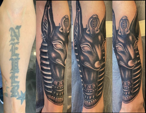 Explore filmmaker tattoo ideas, creative tattoo ideas in Peoria, available at Modern Ink Tattoo