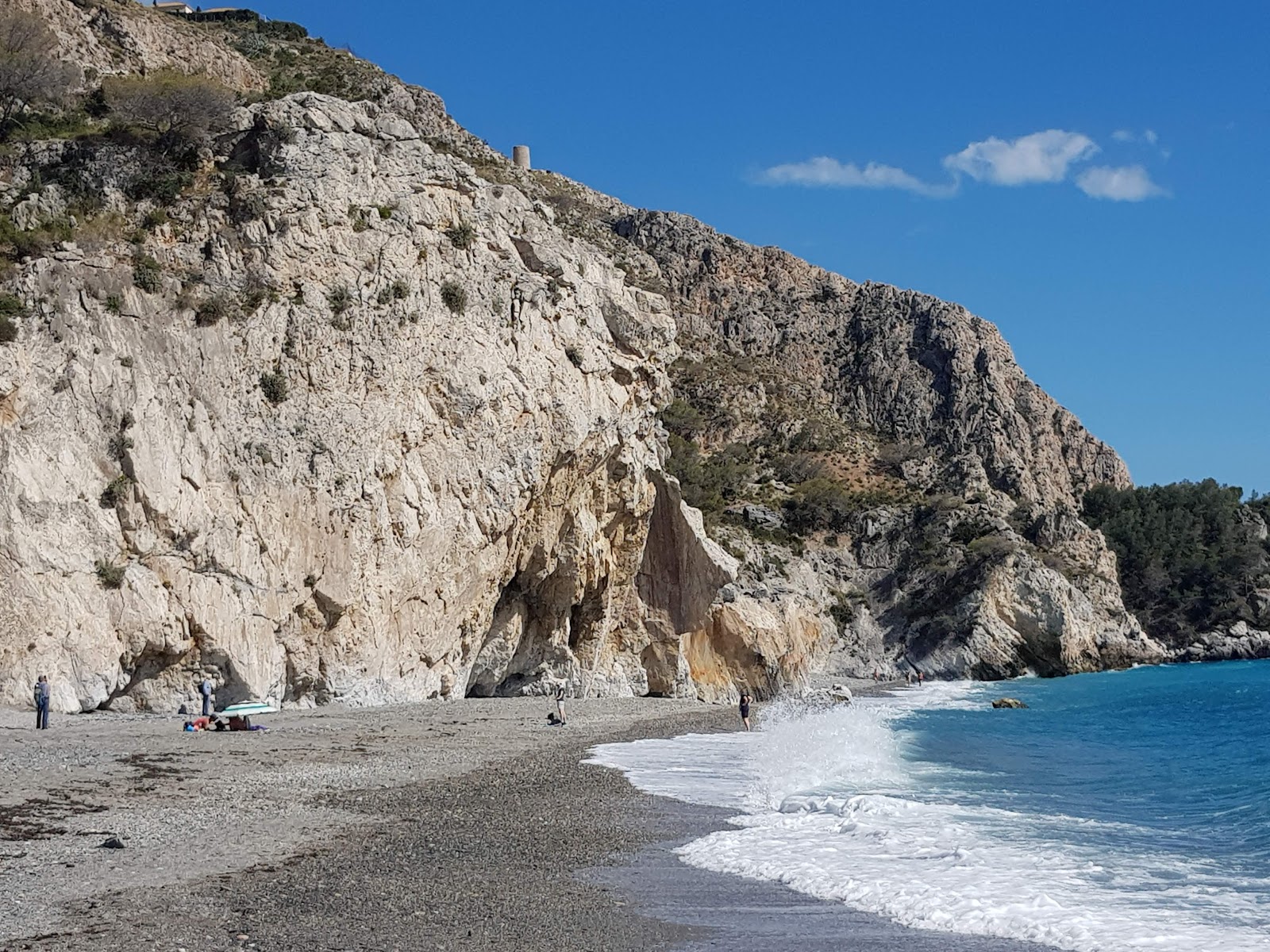 Photo of Cantarrijan Beach located in natural area