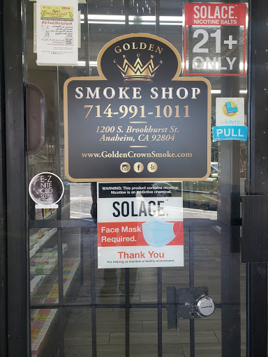 Tobacco Shop «Golden Crown Smoke Shop», reviews and photos, 1204 S Brookhurst St, Anaheim, CA 92804, USA