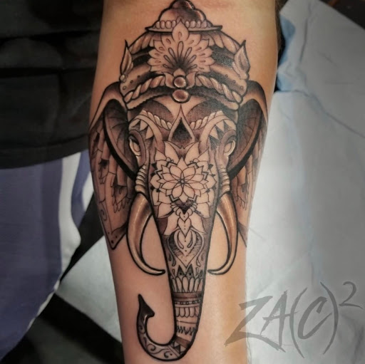 Explore racoon tattoo ideas, creative tattoo ideas in Saint Petersburg, available at Buku Tattoo Studio