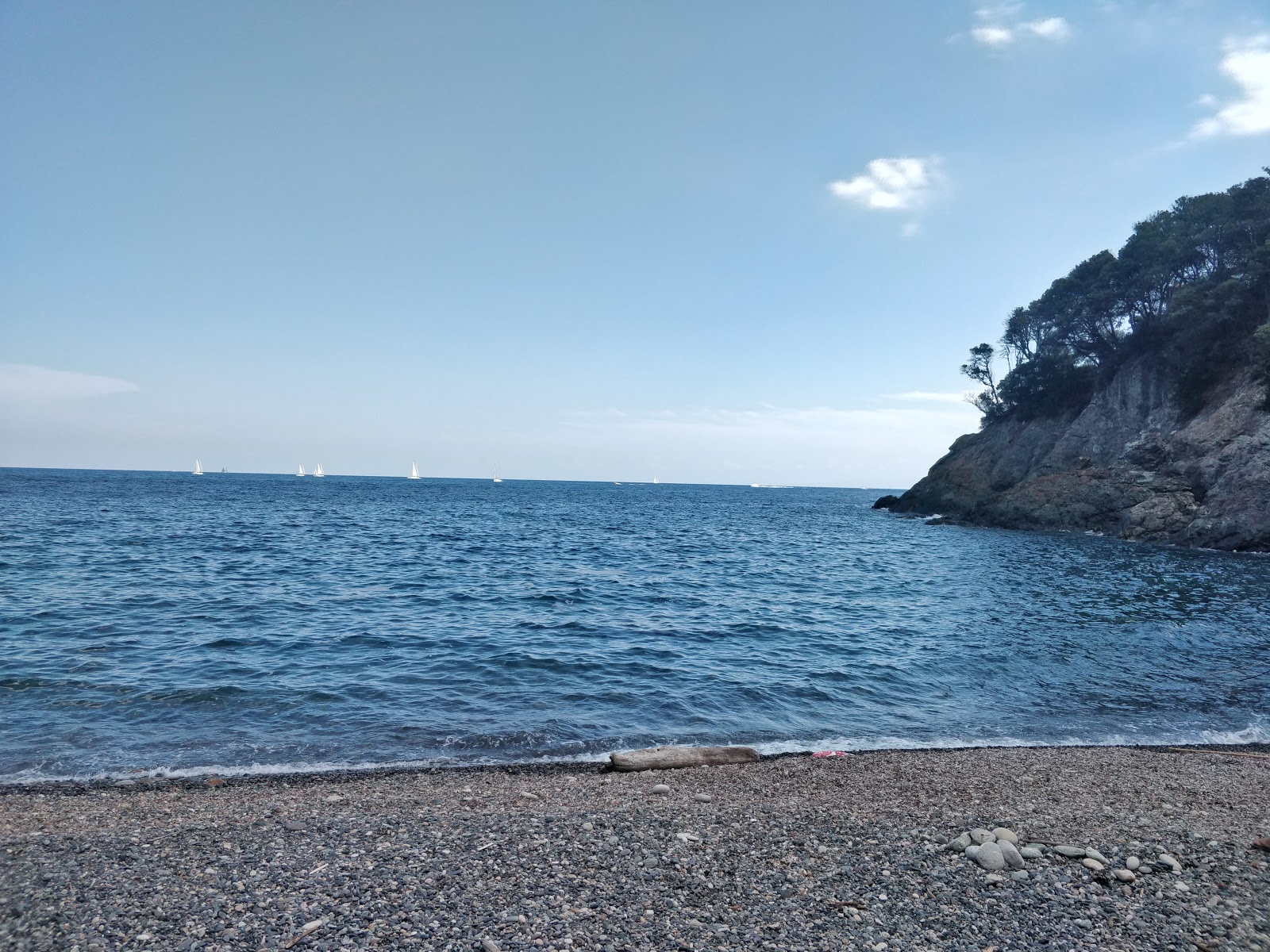 Photo de Spiaggia della Cala zone sauvage