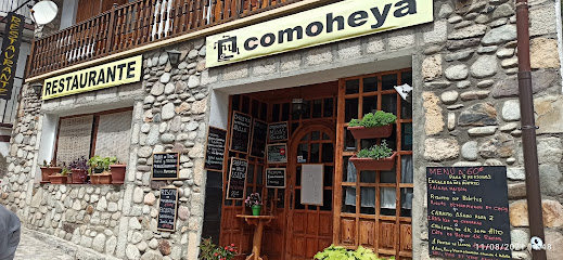 COMOHEYA restaurante - C. Medio, n° 1, 22350 Bielsa, Huesca, Spain