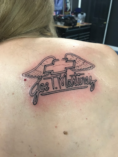 Explore logger tattoo ideas, creative tattoo ideas in Arlington, available at Urbans Tattoo & Piercing Studio