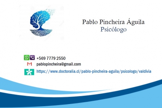 Pablo Pincheira Águila, Psicólogo - Psicólogo