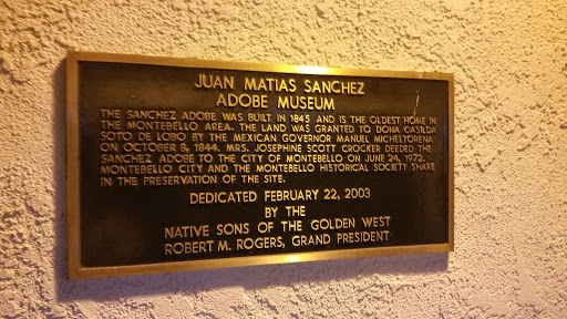 Historical Landmark «Juan Matias Sanchez Adobe», reviews and photos, 946 N Adobe Ave, Montebello, CA 90640, USA