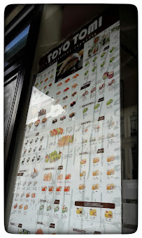Menu / carte de Toyotomi à Lille