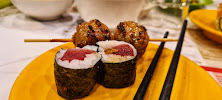 Plats et boissons du Restaurant de sushis Fujiya Sushi I Buffet à volonté à Tourville-la-Rivière - n°1