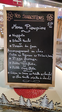La Table du Berger à Les Avanchers-Valmorel menu