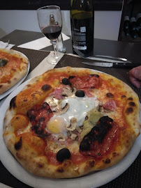 Pizza du Restaurant italien À La Halte de Chaponval à Auvers-sur-Oise - n°8