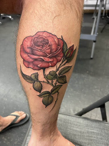 Explore police officer tattoo ideas, creative tattoo ideas in Clermont, available at Ink Ink Tattoos