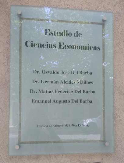 Estudio de Ciencias Economicas Del Barba - Mailhes
