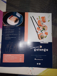 Restaurant Galanga à Les Angles (la carte)