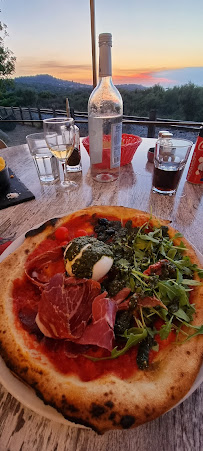 Pizza du Pizzeria La Vieille Gare à Corbara - n°15