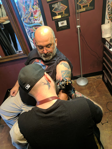 Explore stairway to heaven tattoo ideas, creative tattoo ideas in Sioux Falls, available at Permanent Addictions