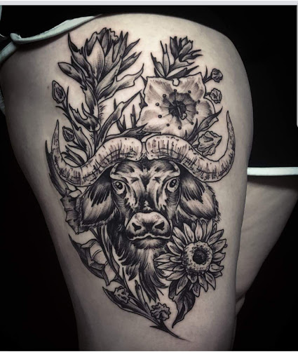 Explore chin tattoo ideas, creative tattoo ideas in Ambler, available at Tattoo GalaxyAmbler Piercing & Custom Tattoos