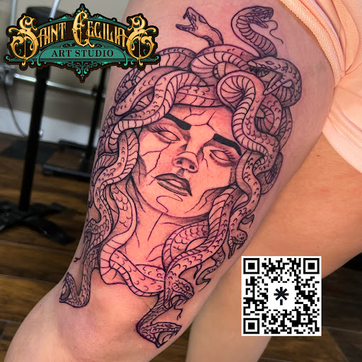 Explore let them tattoo placement ideas, creative tattoo ideas in Roanoke, available at Saint Cecilias Art Studio