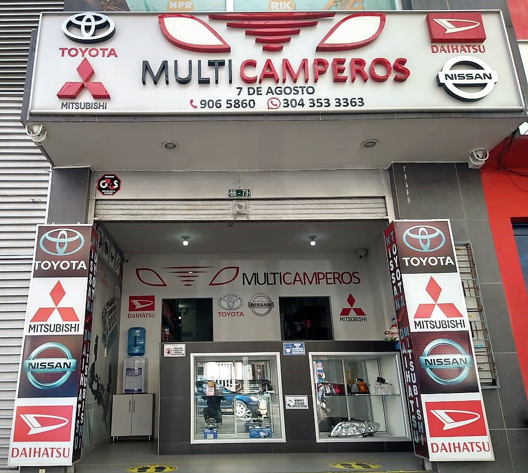 Multicamperos - Repuestos Toyota, Mitsubishi, Nissan Daihatsu Bogotá Colombia
