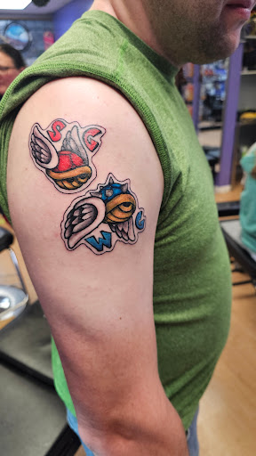 Explore abdominal tattoo ideas, creative tattoo ideas in Cambridge, available at Kappa Tattoo