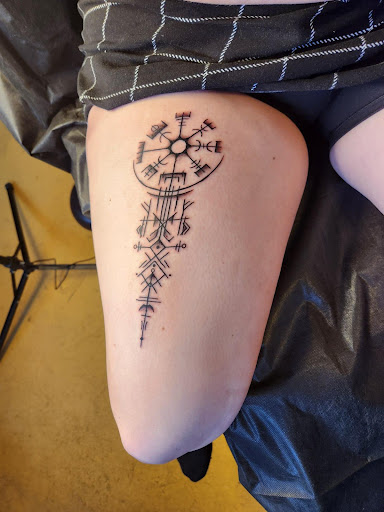 Explore lion king tattoo ideas, creative tattoo ideas in Prescott, available at Bold as Love Tattoo and Piercing Studio