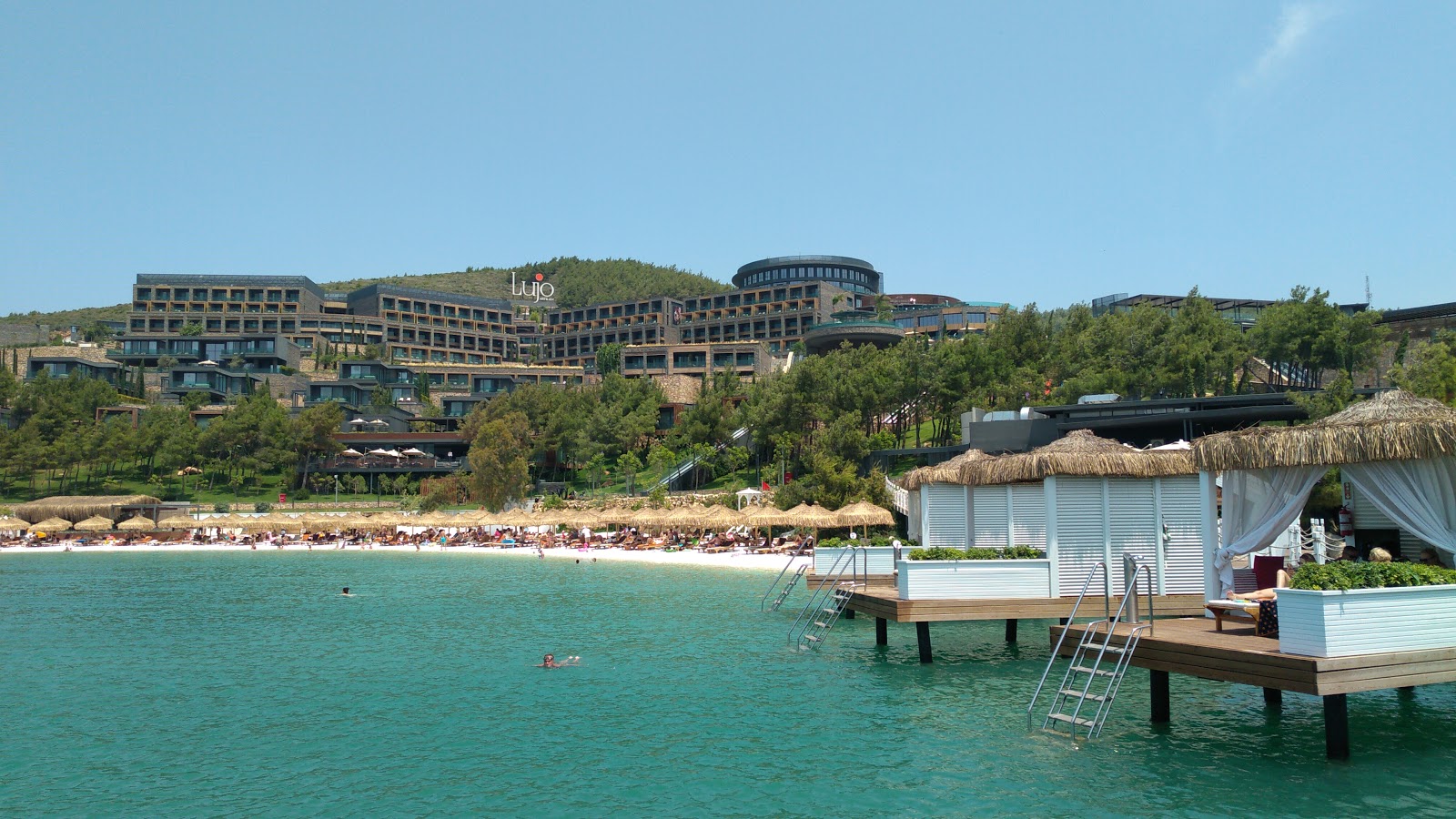 Foto von Lujo Bodrum Strand - beliebter Ort unter Entspannungskennern