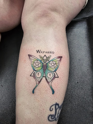 Explore mamma mia tattoo ideas, creative tattoo ideas in Cadillac, available at Warchief Tattoo, LLC