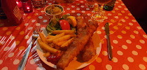 Plats et boissons du Restaurant de fish and chips Fish And Chips Pougemin à Louzignac - n°8