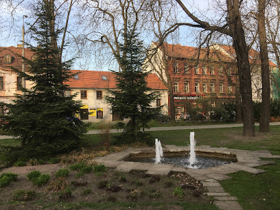 Malá Fontána v parku na Sadech
