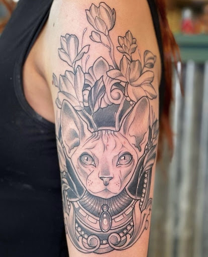 Explore tattoo ideas for ladies back, creative tattoo ideas in Kent, available at War Horse Ink