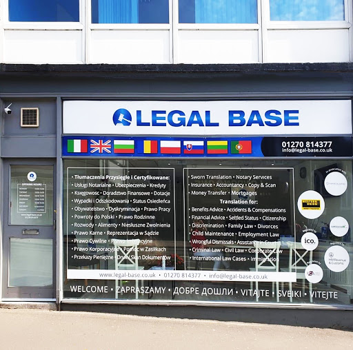 Legalbase Crewe, 265 Edleston Rd, Crewe CW2 7EA