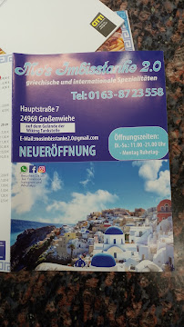 Menu du Mo´s Imbisstanke 2.0 à Großenwiehe