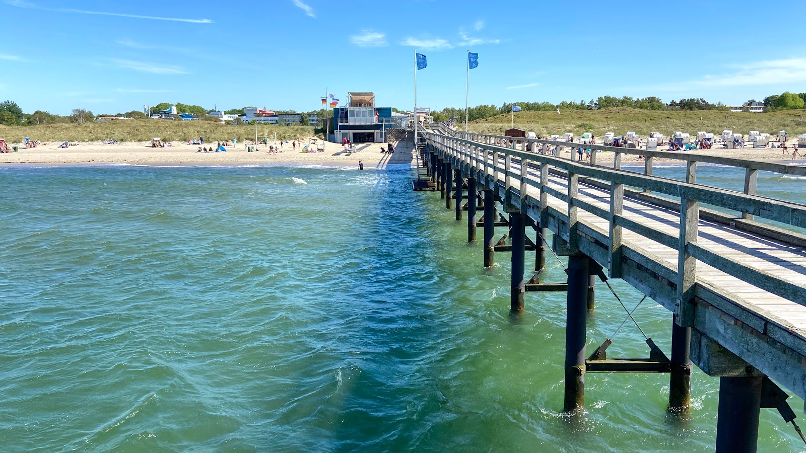 Photo de Weissenhauser Strand avec l'eau bleu de surface